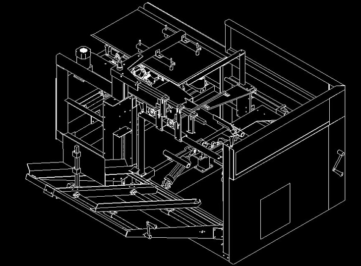 全自動(dòng)開(kāi)箱機(jī)圖紙（1）